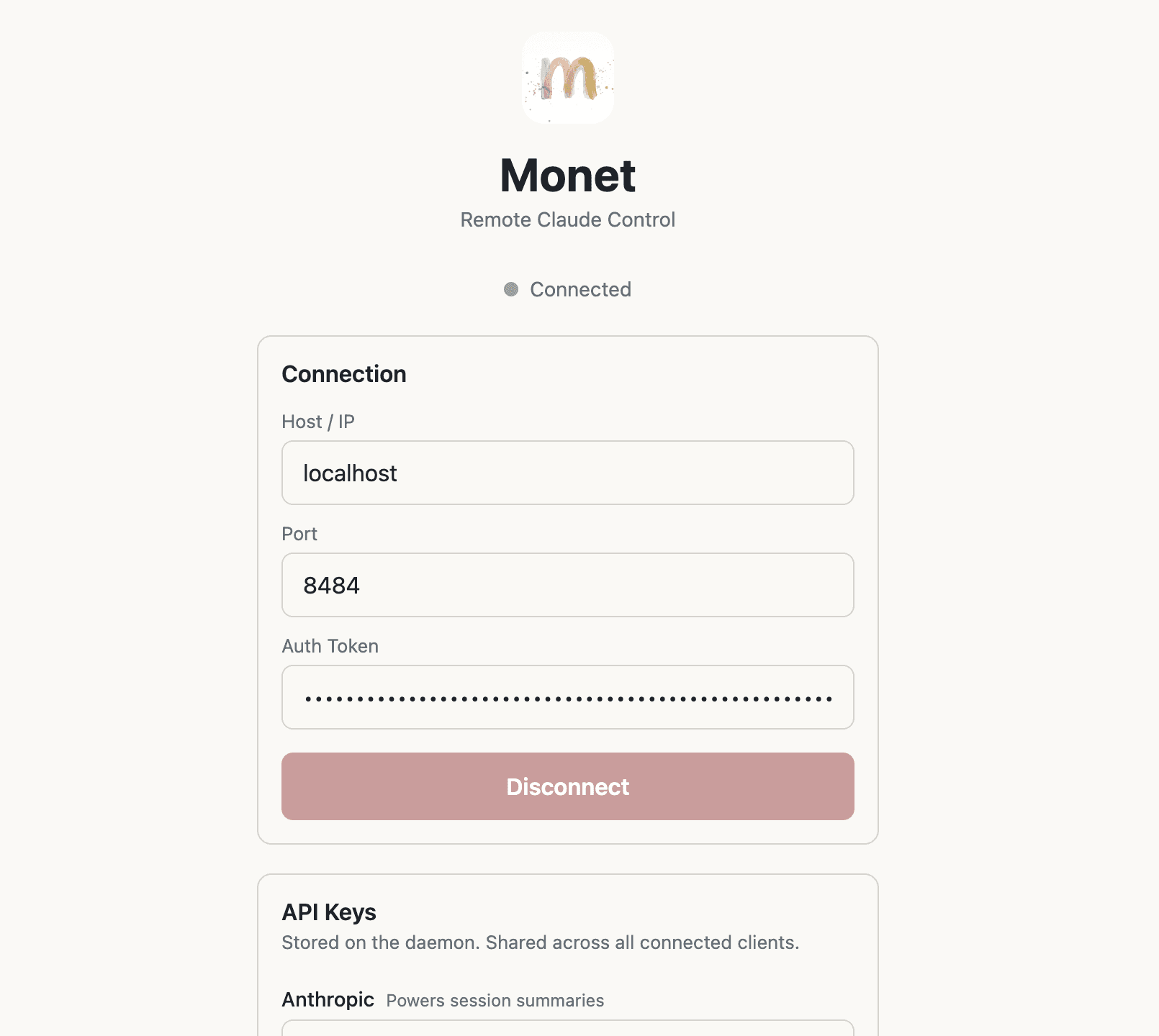 Connect to daemon and launch Claude Code agents